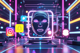create viral ar filters for instagram snapchat tiktok pro quality