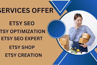 digital product etsy virtual assistant for esty listening optimization esty ads