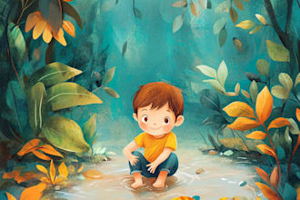 do children book illustrations and storybook illustrations