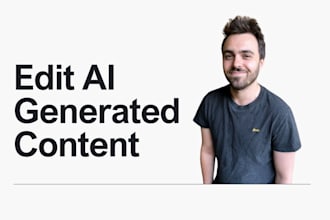 edit ai content to human copy that can actually ranks