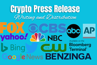 write and distribute crypto press release crypto press release distribution