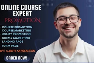 udemy course promotion udemy online course marketing ebook promotion