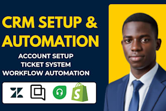 setup optimize gorgias zendesk hubspot freshdesk CRM ai automation shopify