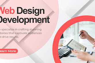 build or rebuild website development, website developer, and fix bugs
