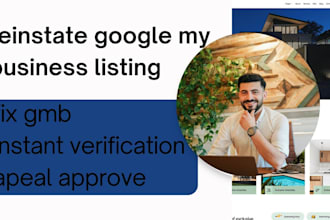 reinstate suspended gmb listing business  recovery google my business