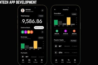 create neobank app fintech app loan app payment app money transfer app