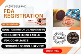 fda facility registration, device listing, and 510k dossier, import permit
