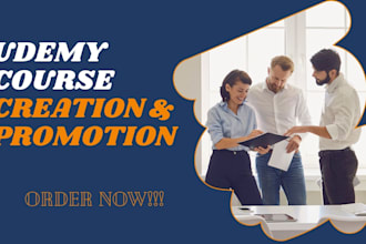 udemy online course creation online course content promotion udemy course upload