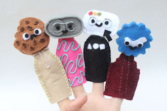 make a fabric plushie