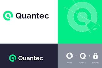 design minimalist fintech tech logo custom business tech design