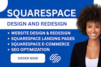 design elegant squarespace website SEO online store squarespace website redesign