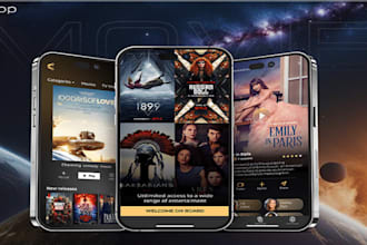 develop a custom video streaming app with subscription