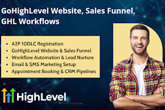 do gohighlevel a2p, gohighlevel website, ghl sales funnel, ghl ai automation