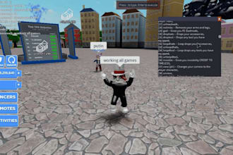 be your expert roblox scripter and lua game developer