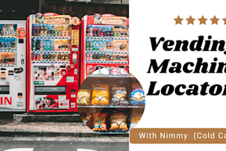 be your vending machine locator, atm machine locator, vending placement by calls