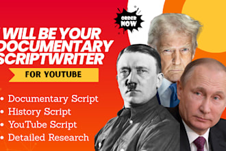 write fern, sunnyv2, magnate media and documentary style script for youtube