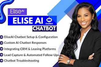 setup elise ai leasing automation real estate crm ai chatbot tenant management
