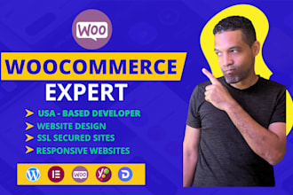 design a wordpress ecommerce website using woocommerce