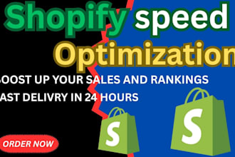 increase score speed, shopify speed optimization,  page speed optimization rates