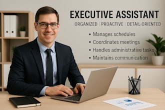 executive assistant organized proactive detail oriented