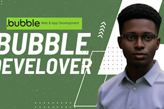 design bubble website saas bubble mvp as bubble developer