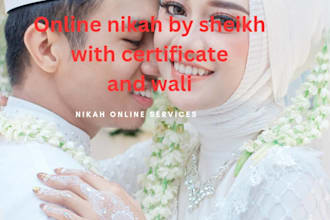 online nikah by trusted sheikh quick and easy process