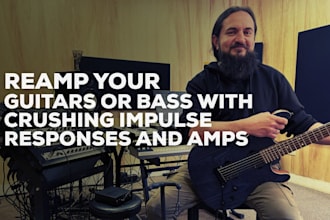 reamp your guitar or bass with professional impulse responses and cabs
