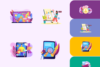 design you a 4 page brand guidelines