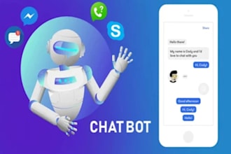 build expert ai chatbot for social media platforms with manychat