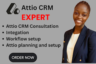 help with attio setup, integrations, workflows, ai attribute, two way sync setup