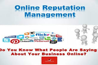 do online reputation management