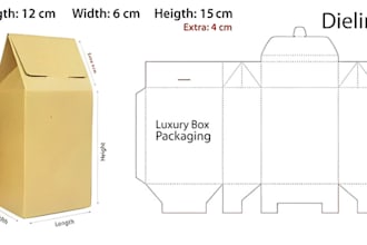 do packaging design, dieline, product packaging box design