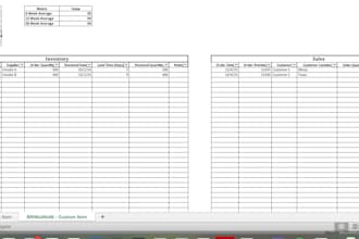 build a professional excel inventory management system