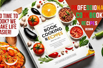 expertly write, format, edit, and design your cookbook or recipe book