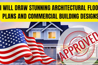 draw stunning architectural floor plans and commercial building designs