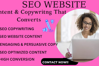 be  a website content writer , SEO website content  and professional copywriter