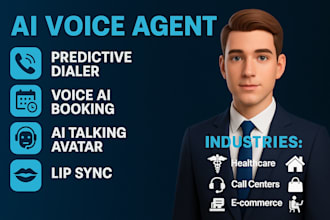 do ai voice agent predictive dialer voice ai booking ai talking avatar lip sync