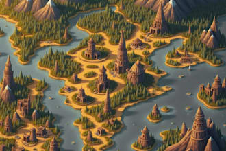 do custom map illustration, hand drawn and digital map for any projects