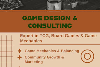 design and balance your tcg, ccg, or board game