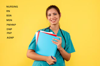 tutor nursing, rn, bsn, msn, pmhnp, dnp, fnp, agnp