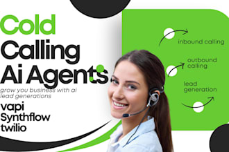 setup inbound and outboud ai calling agent using vapi twilio and synthflow