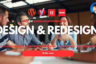 create wordpress website design, redesign wordpress business website development