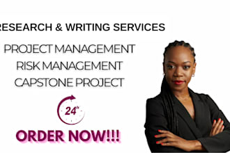 do excellent project management reports in 24 hours
