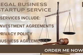 draft investment agreements company secretarial documents business startups