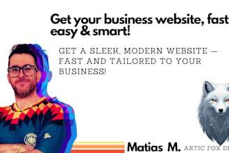 develop your website fast and easy