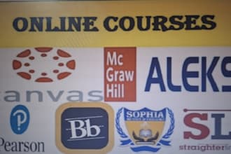 help in online lesson course and class tutor