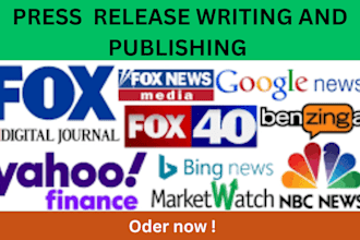 do press release writing and press release distribution