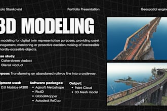 process photogrammetry and lidar data for 3d modeling, mapping, and gis