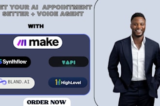 build vapi ai voice agent retell ai synthflow ai appointment setter n8n ai agent