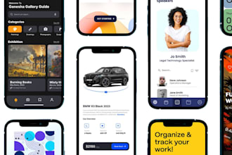 design and building android ios iphone flutter mobile app development developer